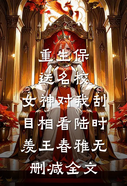 重生保送名校，女神对我刮目相看陆时羡王春雅无删减全文
