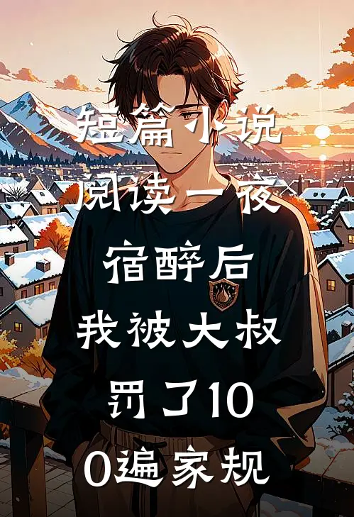 短篇小说阅读一夜宿醉后，我被大叔罚了100遍家规