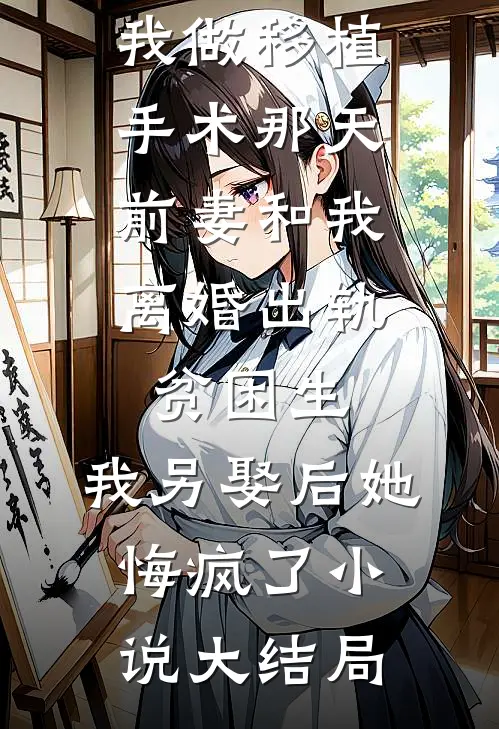 我做移植手术那天，前妻和我离婚出轨贫困生，我另娶后她悔疯了小说大结局