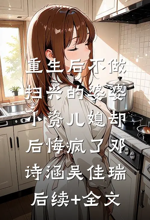 重生后不做扫兴的婆婆，小资儿媳却后悔疯了邓诗涵吴佳瑞后续+全文