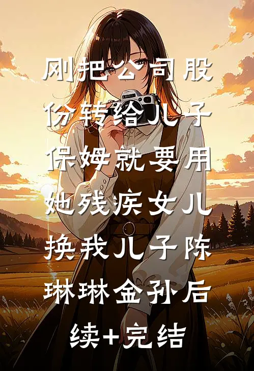 刚把公司股份转给儿子，保姆就要用她残疾女儿换我儿子陈琳琳金孙后续+完结