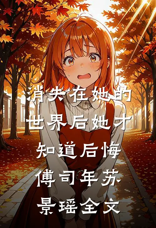消失在她的世界后她才知道后悔傅司年苏景瑶全文