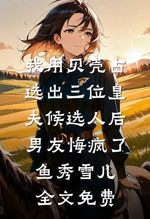 我用贝壳占选出三位皇夫候选人后，男友悔疯了鱼秀雪儿全文免费