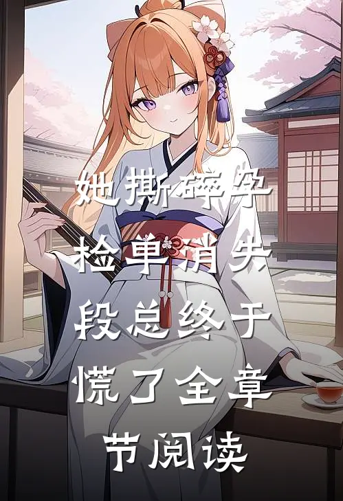 她撕碎孕检单消失，段总终于慌了全章节阅读