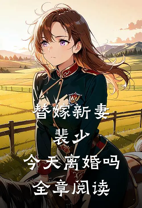 替嫁新妻：裴少，今天离婚吗全章阅读