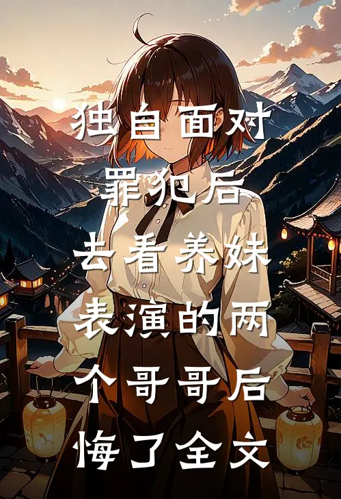 独自面对罪犯后，去看养妹表演的两个哥哥后悔了全文