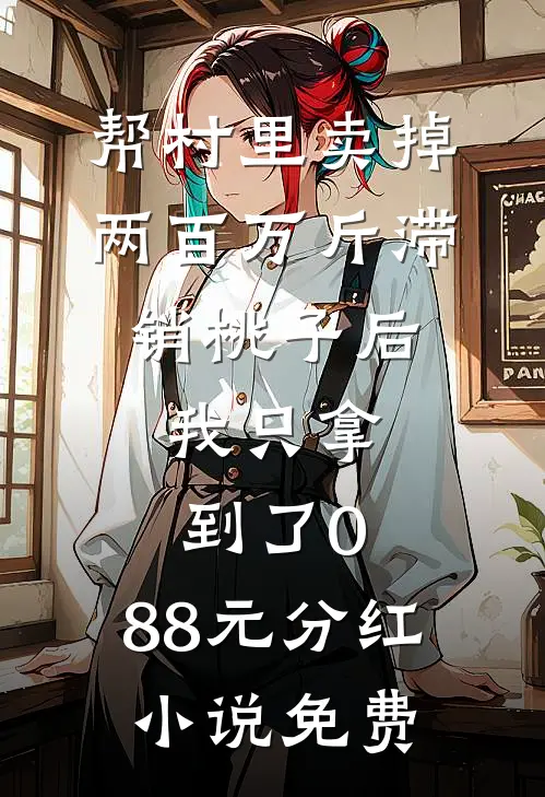 帮村里卖掉两百万斤滞销桃子后，我只拿到了0.88元分红小说免费