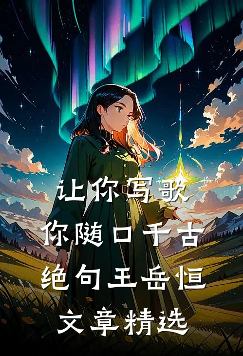 让你写歌,你随口千古绝句王岳恒文章精选