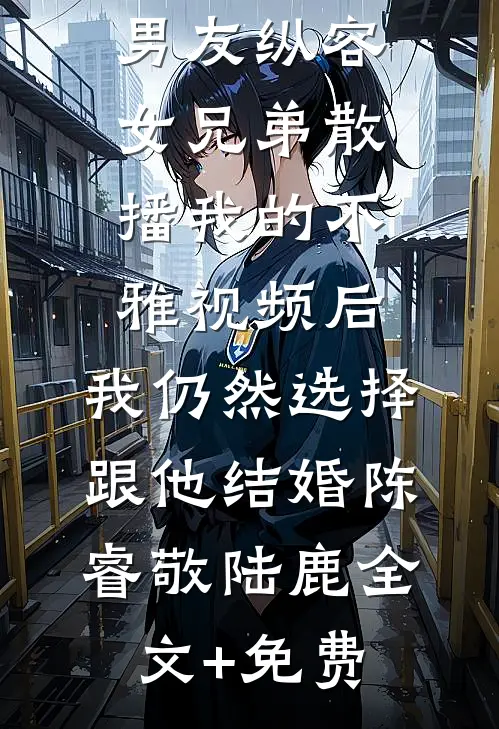 男友纵容女兄弟散播我的不雅视频后，我仍然选择跟他结婚陈睿敬陆鹿全文+免费