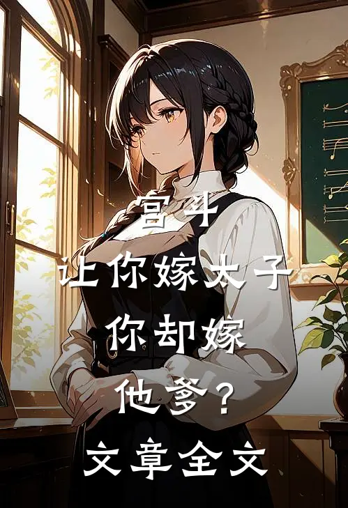 宫斗：让你嫁太子，你却嫁他爹？文章全文