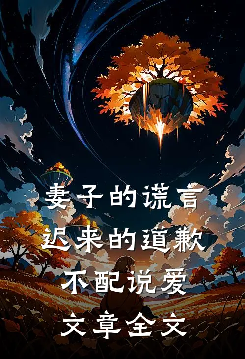 妻子的谎言:迟来的道歉不配说爱文章全文