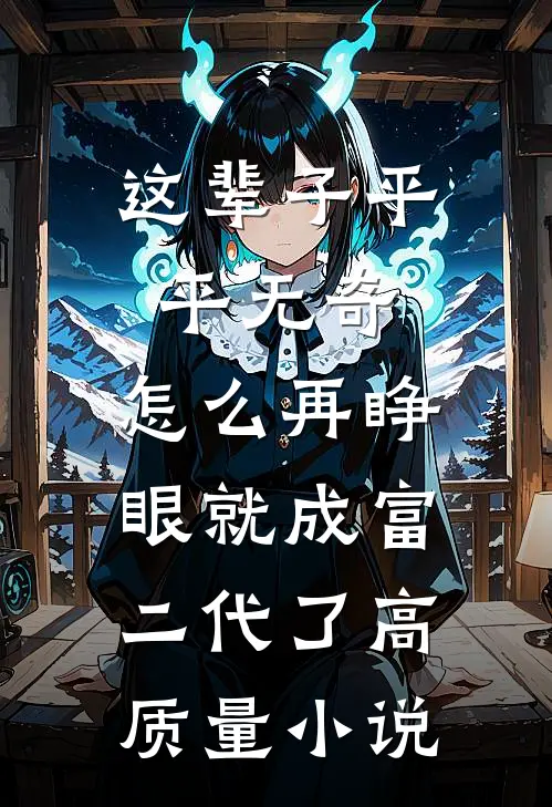 这辈子平平无奇，怎么再睁眼就成富二代了高质量小说
