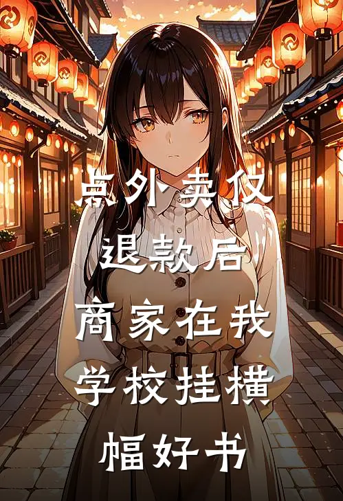 点外卖仅退款后，商家在我学校挂横幅好书
