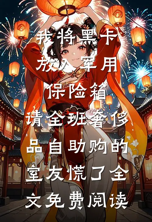 我将黑卡放入军用保险箱，请全班奢侈品自助购的室友慌了全文免费阅读