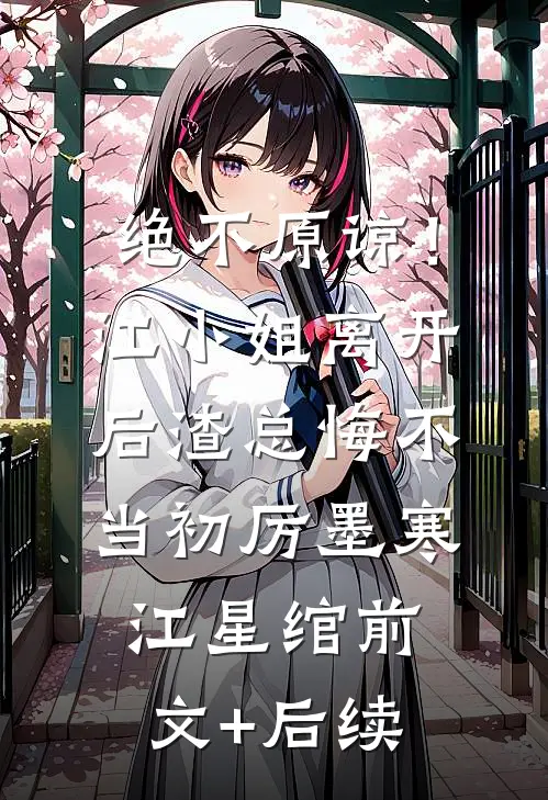 绝不原谅！江小姐离开后，渣总悔不当初厉墨寒江星绾前文+后续