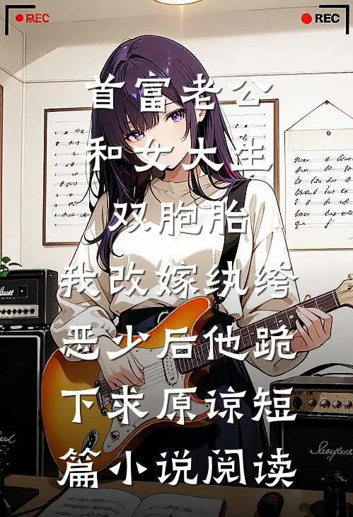 首富老公和女大生双胞胎，我改嫁纨绔恶少后他跪下求原谅短篇小说阅读