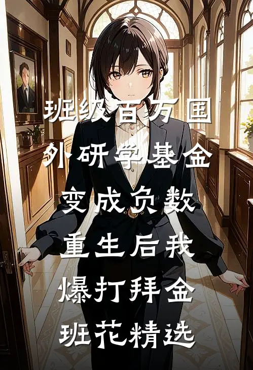 班级百万国外研学基金变成负数，重生后我爆打拜金班花精选