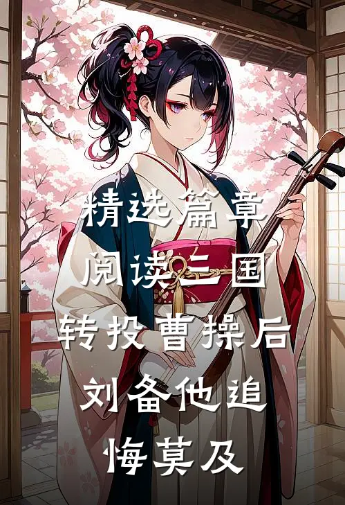 精选篇章阅读三国：转投曹操后，刘备他追悔莫及