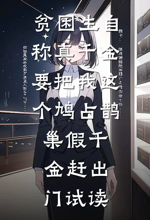 贫困生自称真千金，要把我这个鸠占鹊巢假千金赶出门试读