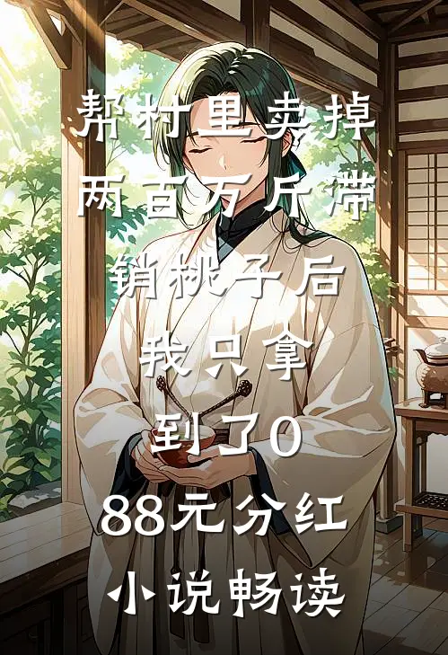 帮村里卖掉两百万斤滞销桃子后，我只拿到了0.88元分红小说畅读
