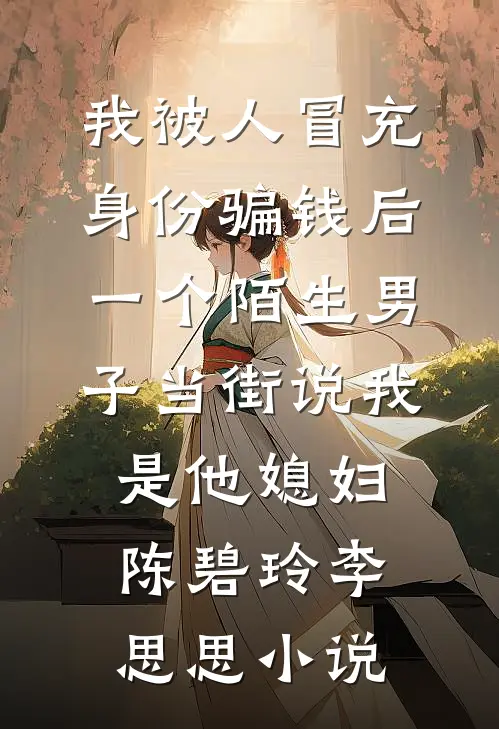 我被人冒充身份骗钱后，一个陌生男子当街说我是他媳妇陈碧玲李思思小说