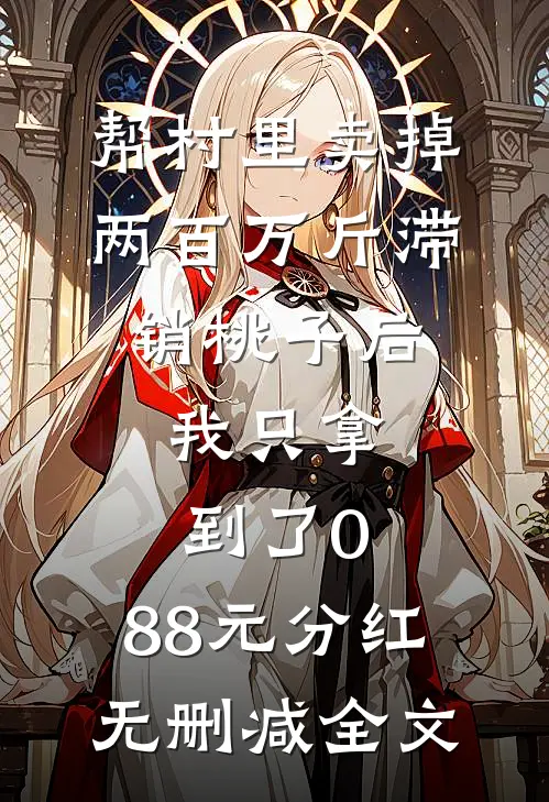 帮村里卖掉两百万斤滞销桃子后，我只拿到了0.88元分红无删减全文