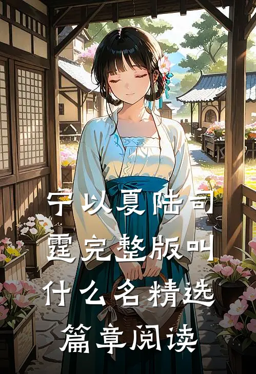 宁以夏陆司霆完整版叫什么名精选篇章阅读