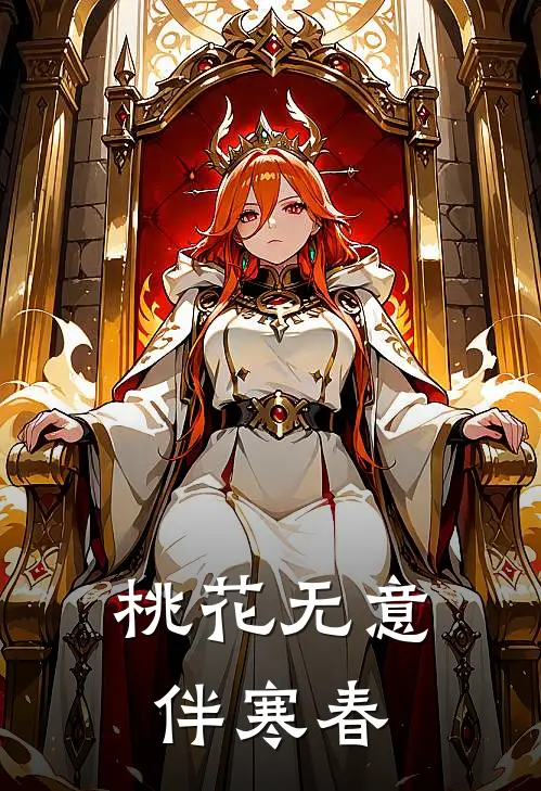 桃花无意伴寒春
