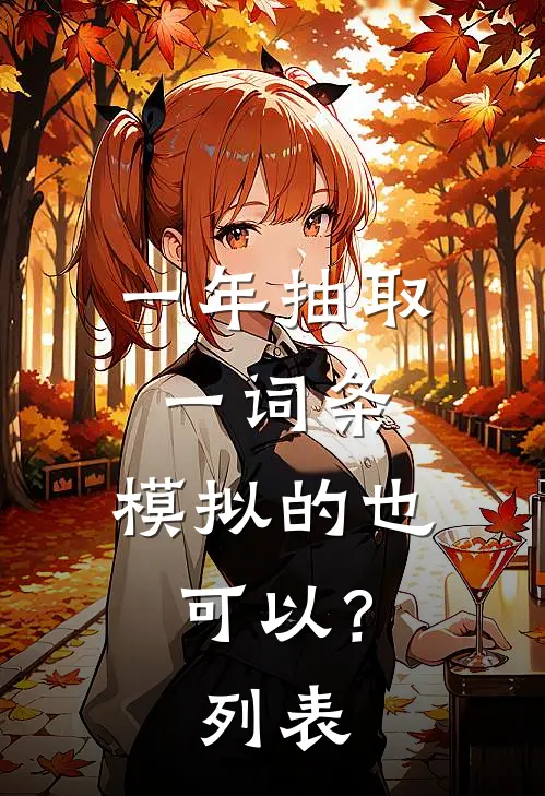 一年抽取一词条，模拟的也可以？列表