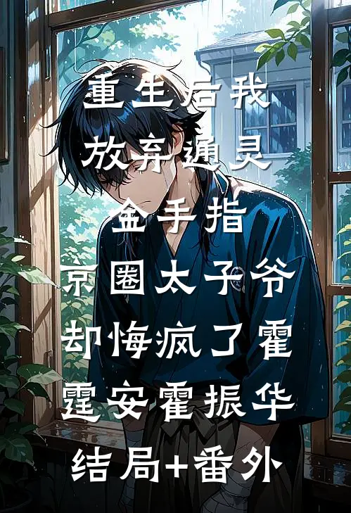 重生后我放弃通灵金手指，京圈太子爷却悔疯了霍霆安霍振华结局+番外