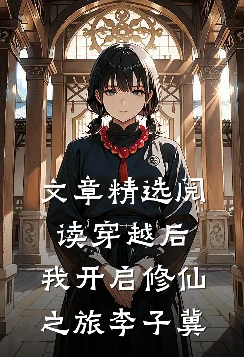 文章精选阅读穿越后,我开启修仙之旅李子冀