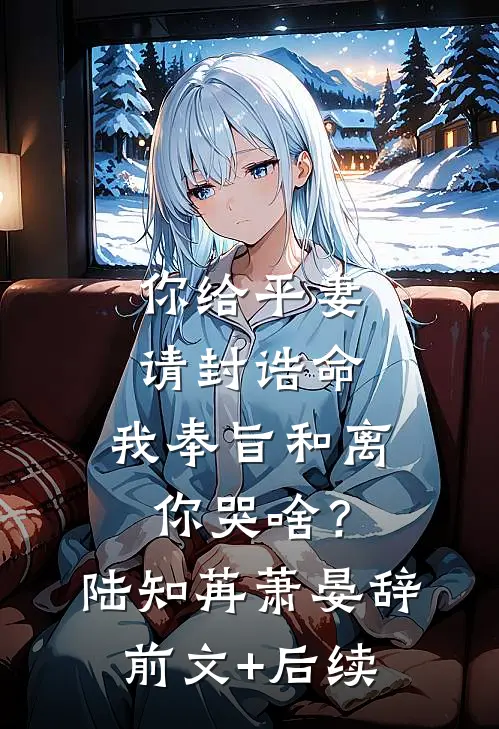 你给平妻请封诰命，我奉旨和离你哭啥？陆知苒萧晏辞前文+后续