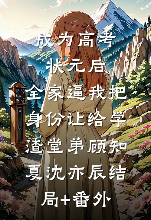 成为高考状元后，全家逼我把身份让给学渣堂弟顾知夏沈亦辰结局+番外