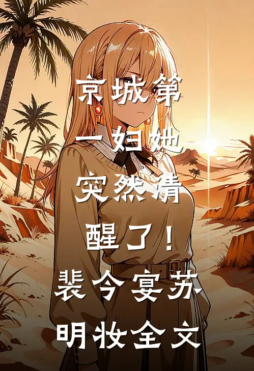 京城第一妇她，突然清醒了！裴今宴苏明妆全文