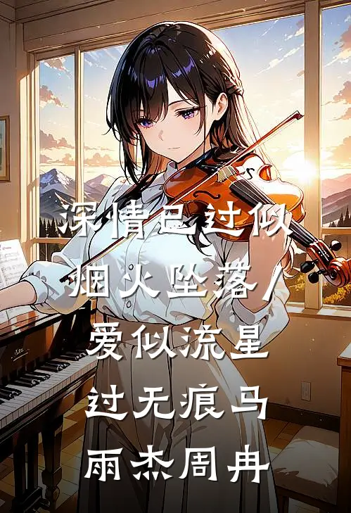 深情已过似烟火坠落/爱似流星过无痕马雨杰周冉
