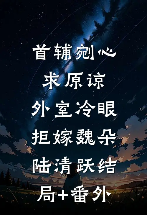首辅剜心求原谅，外室冷眼拒嫁魏朵陆清跃结局+番外