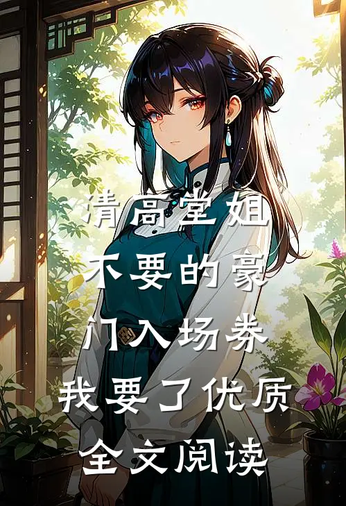 清高堂姐不要的豪门入场券，我要了优质全文阅读