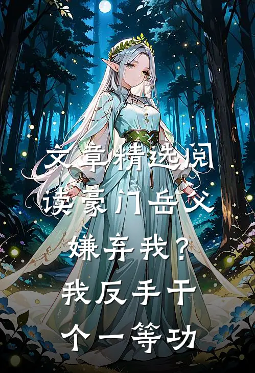 文章精选阅读豪门岳父嫌弃我？我反手干个一等功
