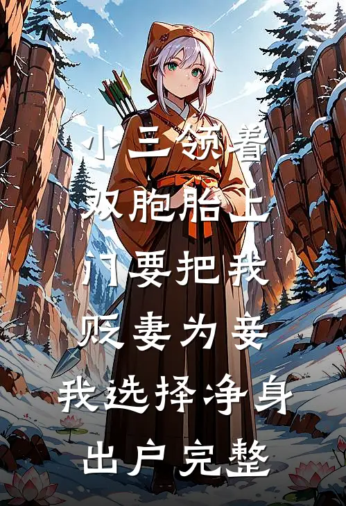 小三领着双胞胎上门要把我贬妻为妾，我选择净身出户完整