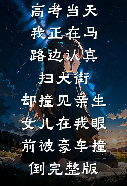 高考当天，我正在马路边认真扫大街，却撞见亲生女儿在我眼前被豪车撞倒完整版