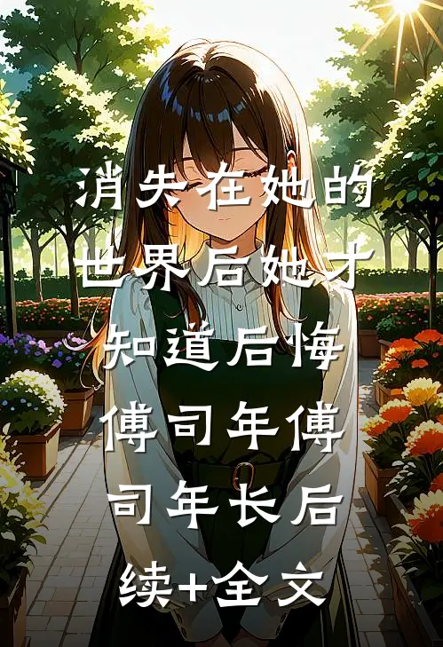 消失在她的世界后她才知道后悔傅司年傅司年长后续+全文