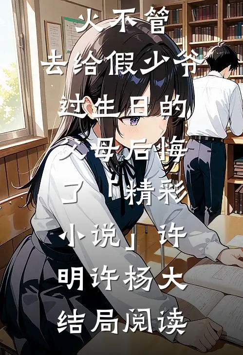 放任大火不管，去给假少爷过生日的父母后悔了「精彩小说」许明许杨大结局阅读