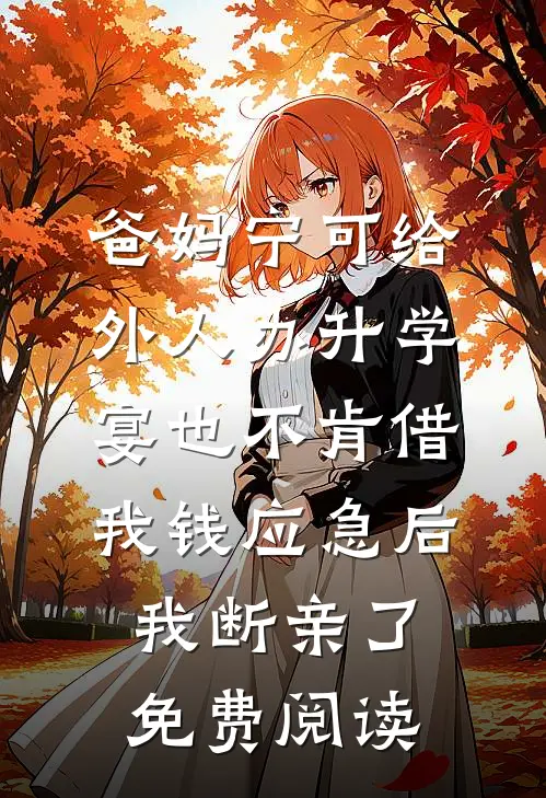 爸妈宁可给外人办升学宴也不肯借我钱应急后，我断亲了免费阅读