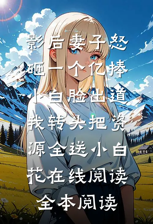 影后妻子怒砸一个亿捧小白脸出道，我转头把资源全送小白花在线阅读全本阅读