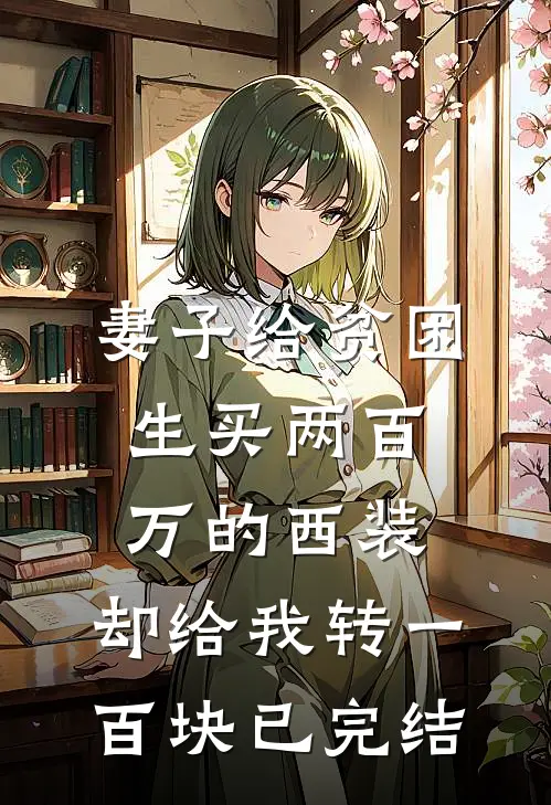 妻子给贫困生买两百万的西装，却给我转一百块已完结