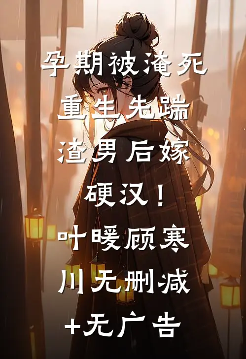 孕期被淹死，重生先踹渣男后嫁硬汉！叶暖顾寒川无删减+无广告