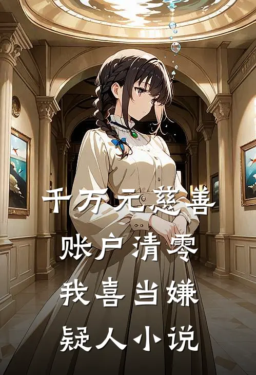 千万元慈善账户清零，我喜当嫌疑人小说