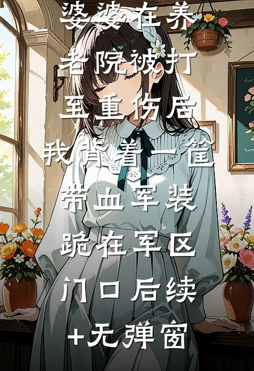 婆婆在养老院被打至重伤后，我背着一筐带血军装跪在军区门口后续+无弹窗