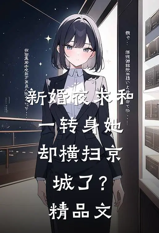 新婚夜求和，一转身她却横扫京城了？精品文