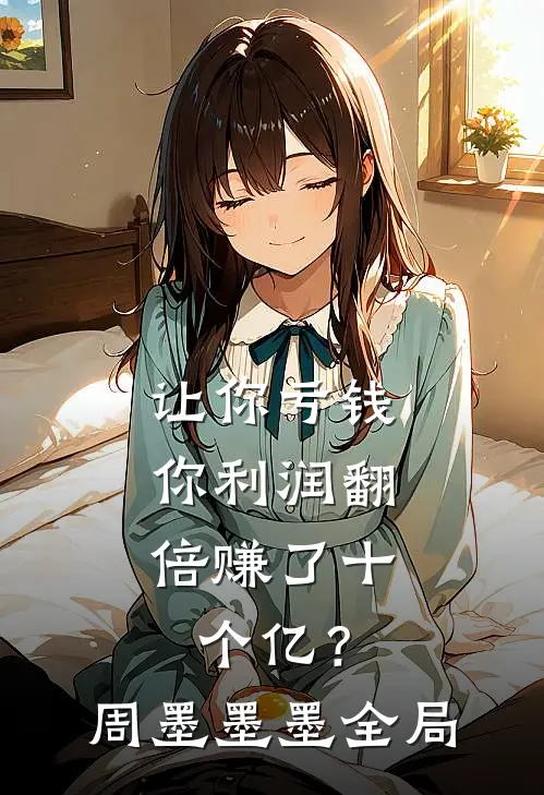 让你亏钱，你利润翻倍赚了十个亿？周墨墨墨全局